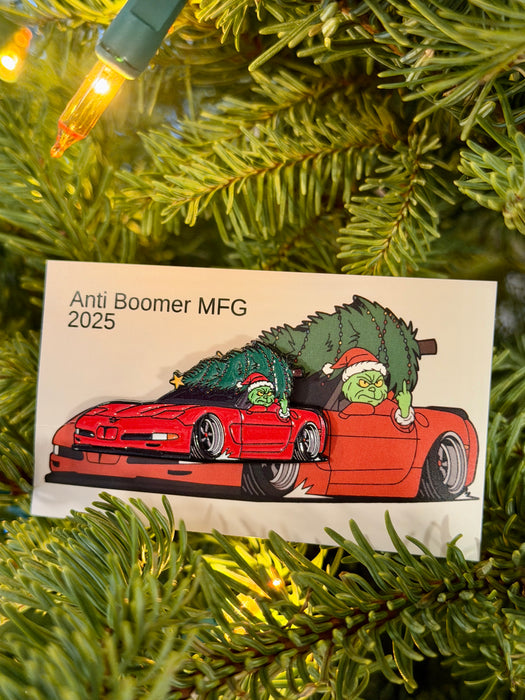 Grinch On Gas - Limited Edition Christmas Enamel Pin